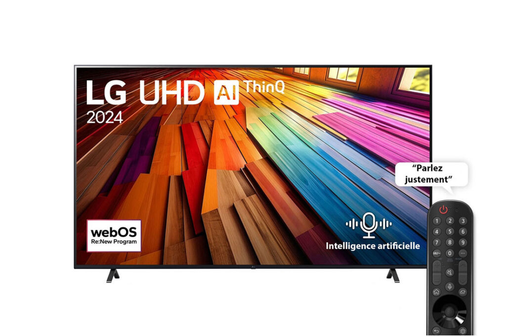 Téléviseur LG 86 pouces - UHD TV - 86UT80006LA-BELIA