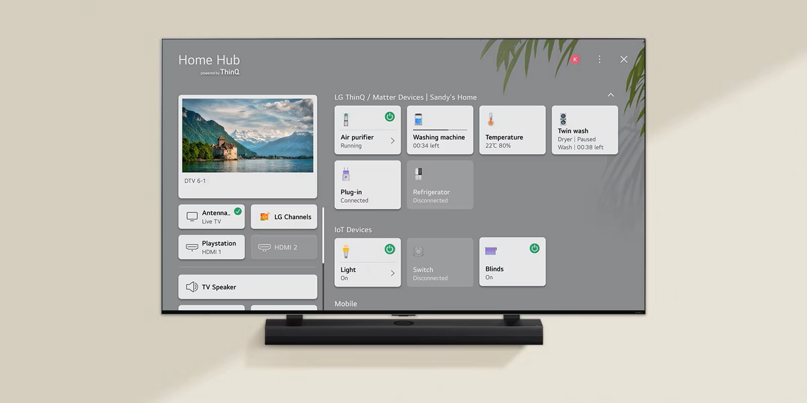Téléviseur LG 50 pouces - UHD TV- 50UT73006LA-connectivité-BELIA