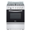 LG Cuisinière à gaz - 4 feux - DUAL HEATING - BELIA